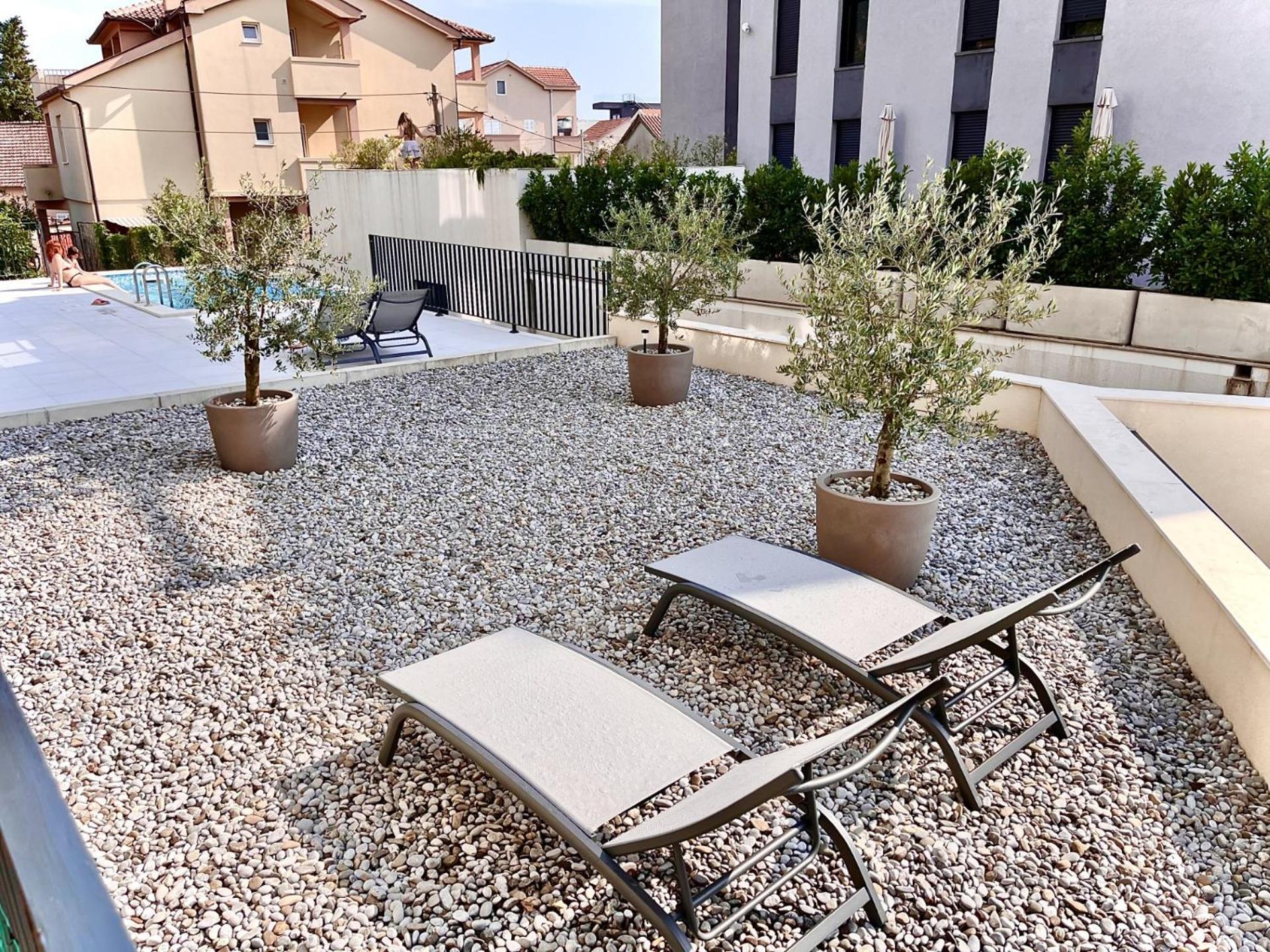 Fides Stylish Apartments Tivat With Pool 외부 사진
